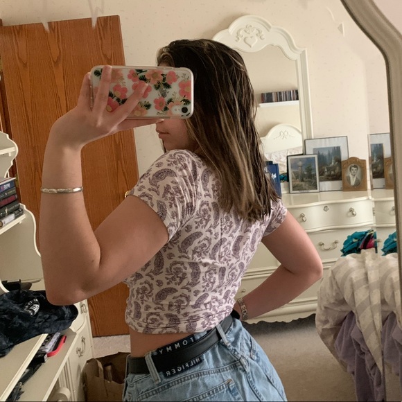 Paisley crop top - Picture 3 of 4